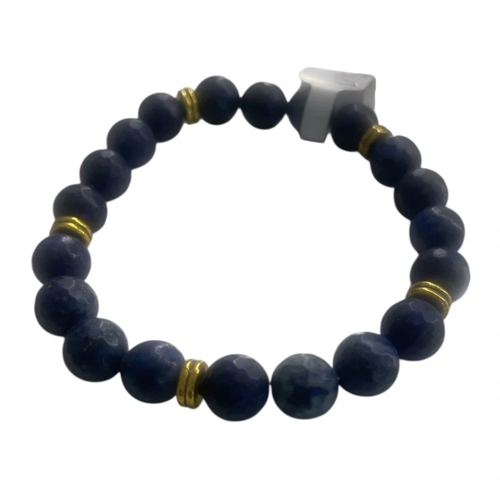 Lapis lazuli gemstone bracelet - Picture 2 of 5